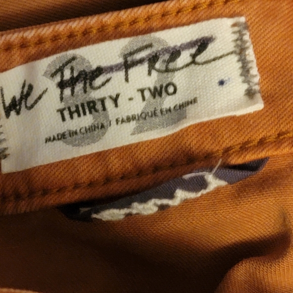 FREE PEOPLE- Super High Lace High Up Flare Jeans - Picture 5 of 7